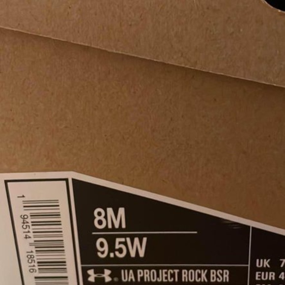 BRAND NEW under armour project rock shoes size men US 7.5 & US 8.5 - Picture 7 of 8